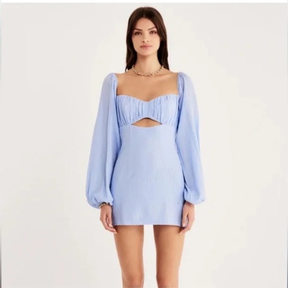 Rumer Camille Mini Dress Size L - Picture 1 of 13